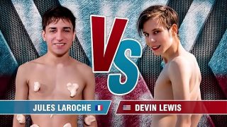 Naked Twink Contest Devin Lewis and Jules Laroche Shower Play